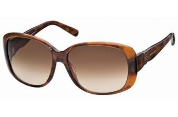 Image of Swarovski April Sunglasses SK0012 - Dark Havana Frame Color