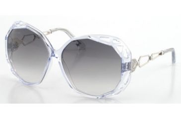 Image of Swarovski Beautiful Sunglasses SK0022 - Crystal Frame Color, Gradient Smoke Lens Color