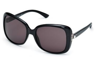 Image of Swarovski SK0027 Sunglasses - Shiny Black Frame Color