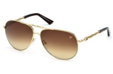Image of Swarovski SK0032 Sunglasses - Shiny Rose Gold Frame Color