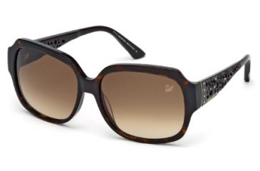 Image of Swarovski SK0054 Sunglasses - Dark Havana Frame Color