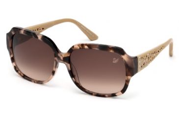 Image of Swarovski SK0054 Sunglasses - Havana Frame Color