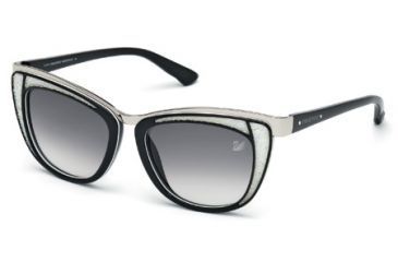 Image of Swarovski SK0061 Sunglasses - Black Frame Color