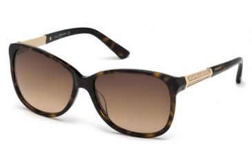Image of Swarovski SK0083 Sunglasses - Dark Havana Frame Color