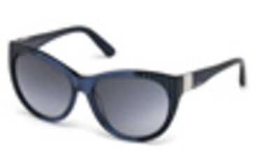 Image of Swarovski SK0087 Sunglasses - Blue Frame Color