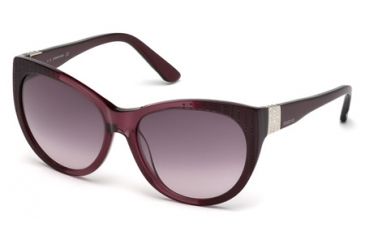 Image of Swarovski SK0087 Sunglasses - Bordeaux Frame Color