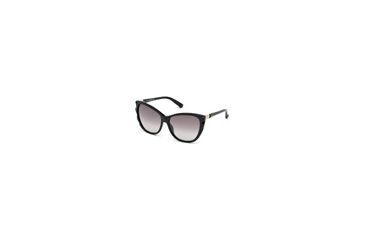 Image of Swarovski SK0117 Sunglasses - Shiny Black Frame Color