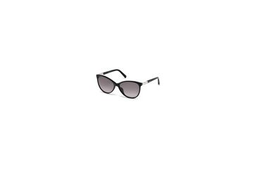 Image of Swarovski SK0123-H Sunglasses - Shiny Black Frame Color