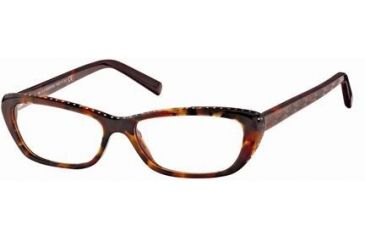 Image of Swarovski SK5013 Eyeglass Frames - Dark Havana Frame Color