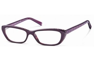 Image of Swarovski SK5013 Eyeglass Frames - Shiny Violet Frame Color