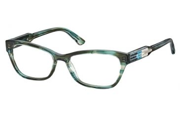Image of Swarovski SK5033 Eyeglass Frames - Light Green Frame Color