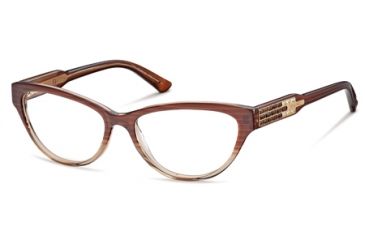 Image of Swarovski SK5034 Eyeglass Frames - Light Brown Frame Color