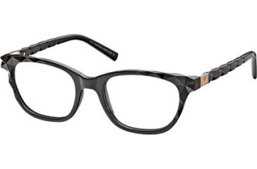 Image of Swarovski SK5039 Eyeglass Frames - Shiny Black Frame Color