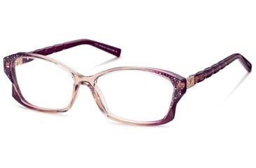 Image of Swarovski SK5041 Eyeglass Frames - Orange Frame Color
