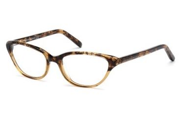 Image of Swarovski SK5051 Eyeglass Frames - Havana Frame Color