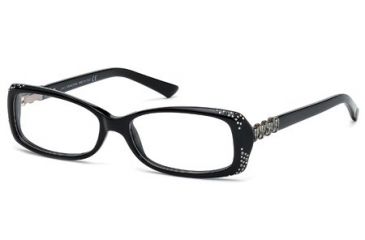Image of Swarovski SK5055 Eyeglass Frames - Shiny Black Frame Color