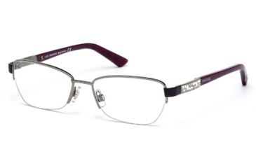 Image of Swarovski SK5068 Eyeglass Frames - Shiny Dark Ruthenium Frame Color