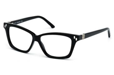 Image of Swarovski SK5070 Eyeglass Frames - Shiny Black Frame Color