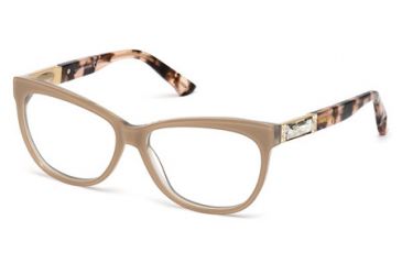 Image of Swarovski SK5091 Eyeglass Frames - Shiny Pink Frame Color