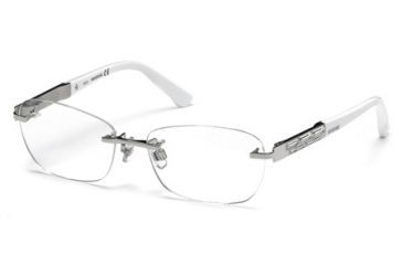 Image of Swarovski SK5094 Eyeglass Frames - Shiny Palladium Frame Color