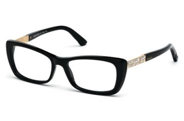 Image of Swarovski SK5095 Eyeglass Frames - Shiny Black Frame Color
