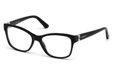 Image of Swarovski SK5115 Eyeglass Frames - Shiny Black Frame Color