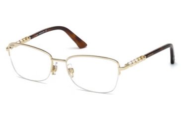 Image of Swarovski SK5140 Eyeglass Frames - Gold Frame Color