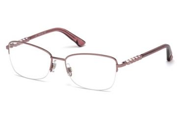 Image of Swarovski SK5140 Eyeglass Frames - Shiny Pink Frame Color