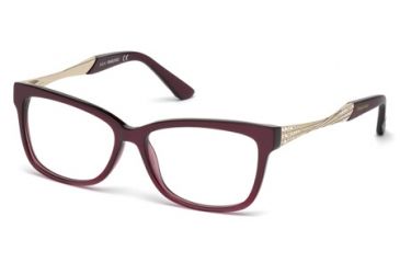 Image of Swarovski SK5145 Eyeglass Frames - Bordeaux Frame Color