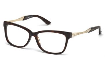 Image of Swarovski SK5145 Eyeglass Frames - Dark Havana Frame Color