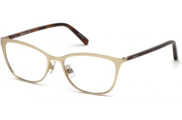 Image of Swarovski SK5232 Eyeglass Frames - Gold Frame Color