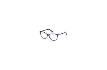 Image of Swarovski SK5240 Eyeglass Frames - Shiny Violet Frame Color