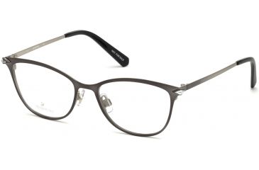 Image of Swarovski SK5246 Eyeglass Frames - Shiny Black Frame Color