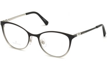 Image of Swarovski SK5248 Eyeglass Frames - Shiny Black Frame Color