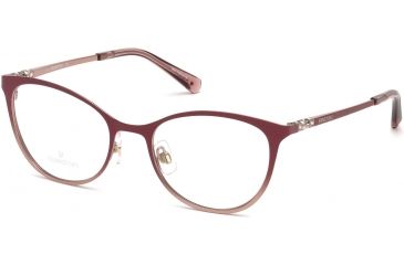 Image of Swarovski SK5248 Eyeglass Frames - Shiny Pink Frame Color