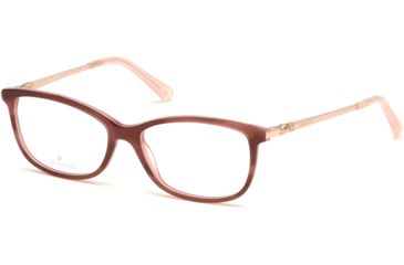 Image of Swarovski SK5285 Eyeglass Frames - Pink Frame Color