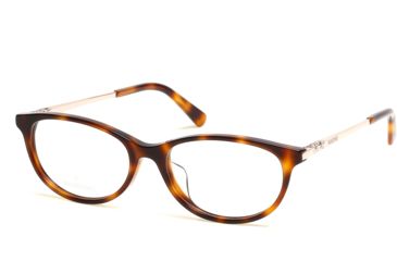 Image of Swarovski SK5294-D Eyeglass Frames - Dark Havana Frame, Dark Havana Lenses, 53 mm Lens Diameter SK5294-D53052