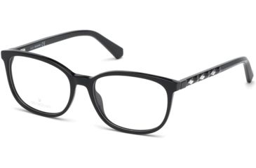 Image of Swarovski SK5300 Eyeglass Frames - Shiny Black Frame Color