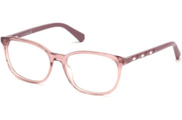 Image of Swarovski SK5300 Eyeglass Frames - Shiny Pink Frame Color