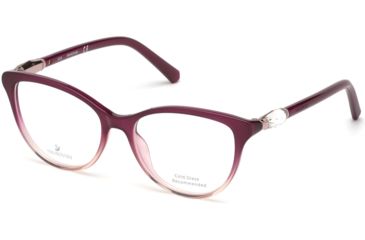 Image of Swarovski SK5311 Eyeglass Frames - Bordeaux Frame Color