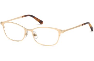 Image of Swarovski SK5318 Eyeglass Frames - Gold Frame Color, Gold Lens Color