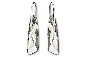 Image of Swarovski Stonehenge Black Diamond Pierced Earrings