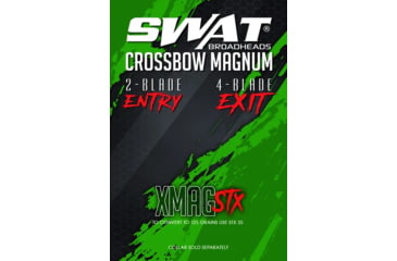 Image of SWAT Broadheads XMAG STX Crossbow Broadheads