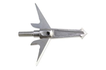 Image of Swhacker Levi Morgan Series Broadhead 2 Blade Steel 125 gr. 1.75 in. 3 pk. Deep Six, Silver 1401094