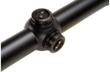 Image of Low-profile Target Turrets with graduated lines under the turret scale to help track turret revolutions