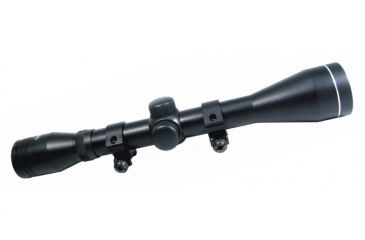 Image of Swiss Arms 4x40 Rifle Scope, 1in Tube, Duplex Reticle, Black, 63862