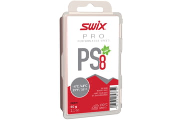 Image of Swix Fluoro-Free Ski Wax, Red, PS08-6