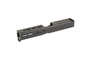 Image of Sylvan Arms Custom Slide, Trijicon RMR Slide Cut, For Glock 17 GEN3, DLC Finish, Black, Includes Slide Internals, RMR Cover/Adapter Plate, RMR Locating Pins and Plate Screws GL17G3PK