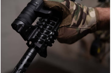 Image of Sylvan Arms QD Picatinny Rail Mount, 3 Slot, Black, QDR100