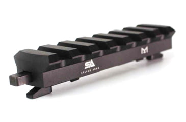 Image of Sylvan Arms QD Picatinny Rail Mount Combo, 2 Piece, Black, RC100